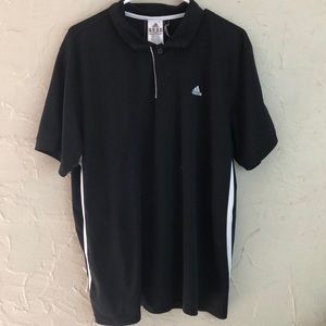 Black Adidas Polo Shirt